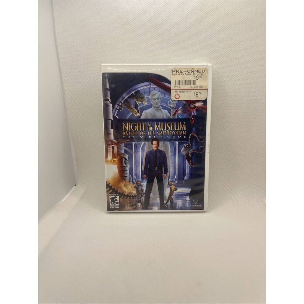 Night at the Museum: Battle of the Smithsonian (Nintendo Wii, 2009) CIB